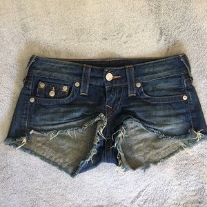 True Religion Cut Off shorts
