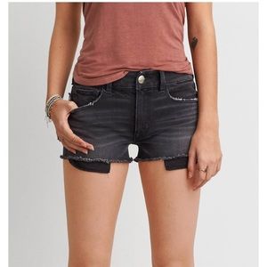American Eagle black shorts