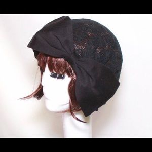 Beret Hat Bow