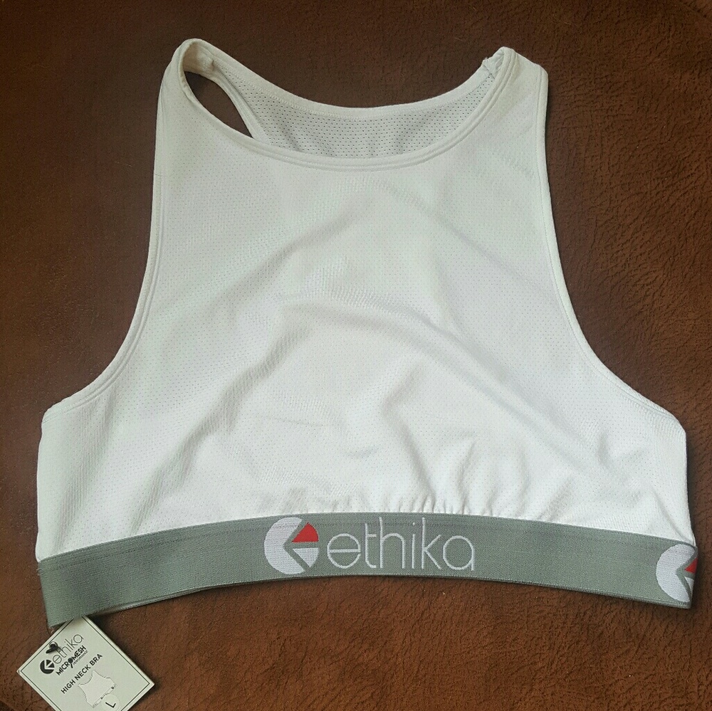 NWT Ethika High Neck Sports Bra