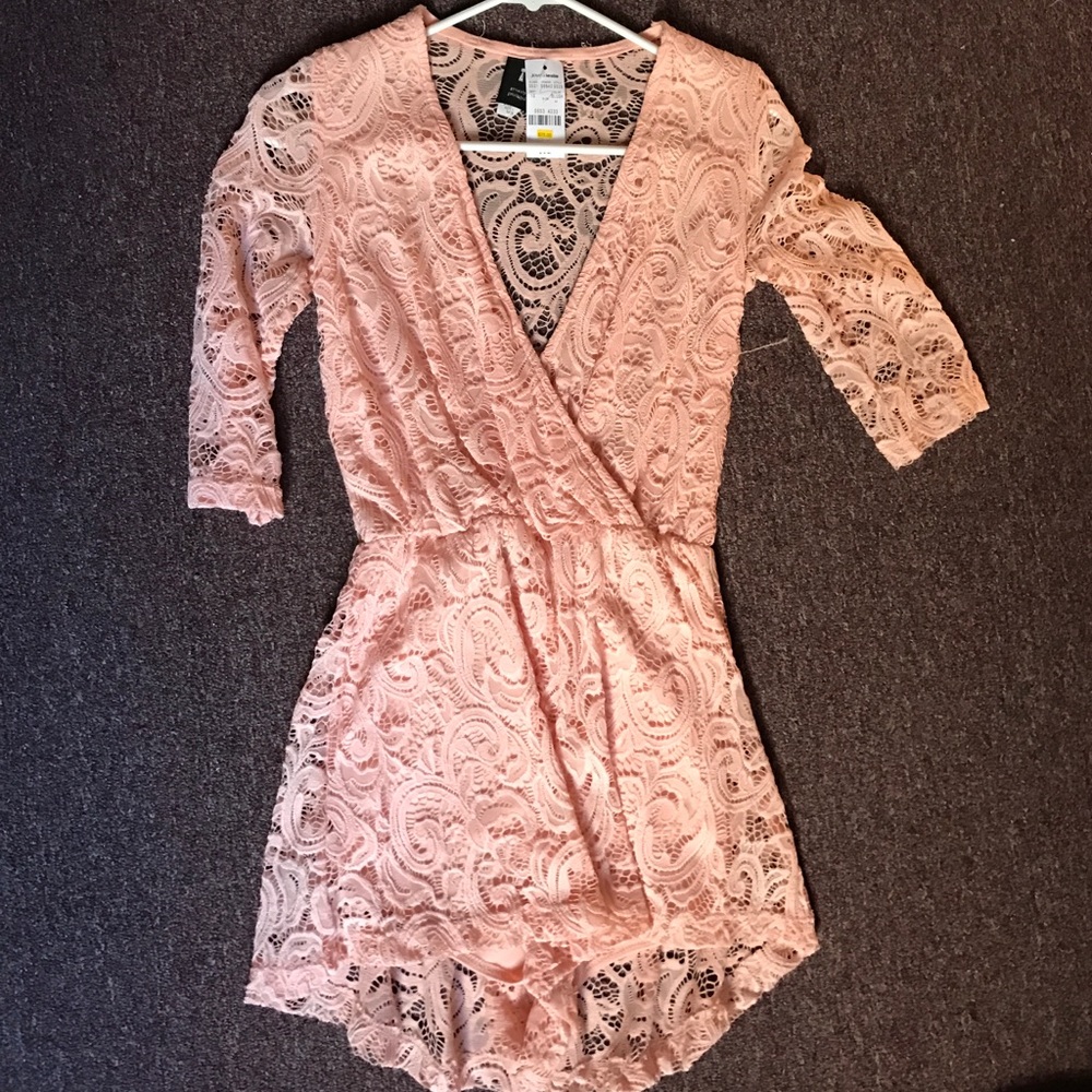 Lace romper