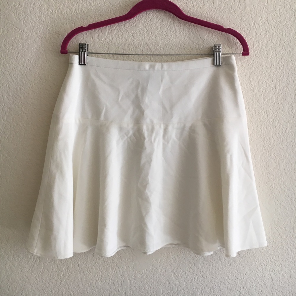 BCBG White Skirt