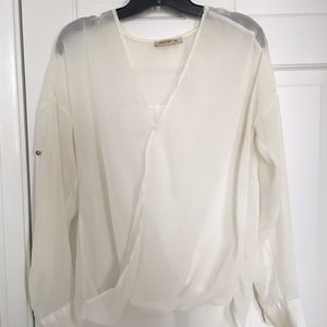 Long sleeve blouse