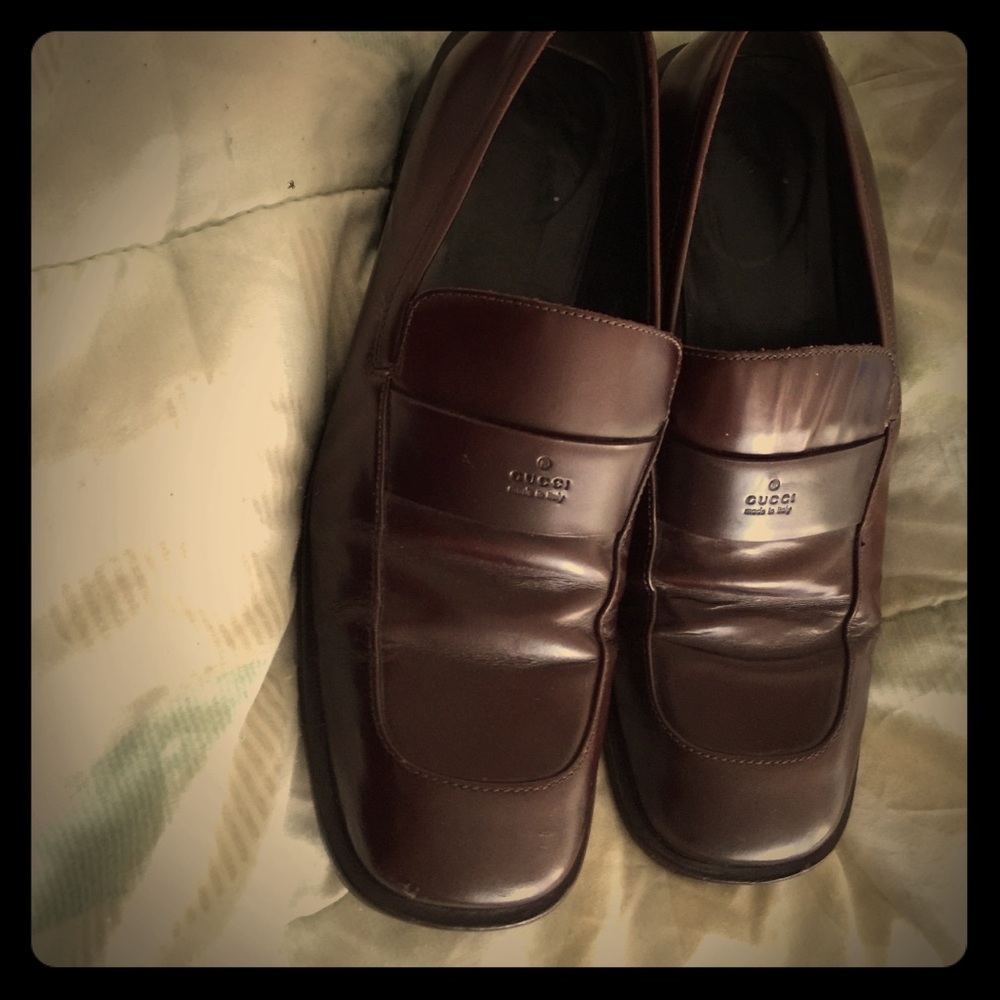Gucci loafers.
