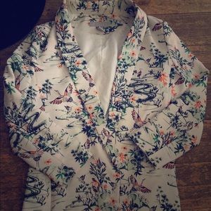 Summer patterned blazer :)