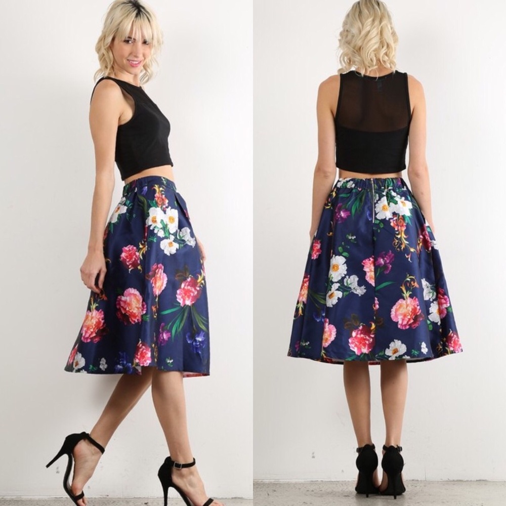 Alise Floral Skirt