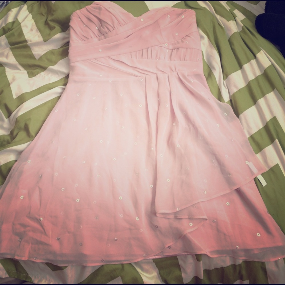 Sweetheart Strapless Express Mini Dress