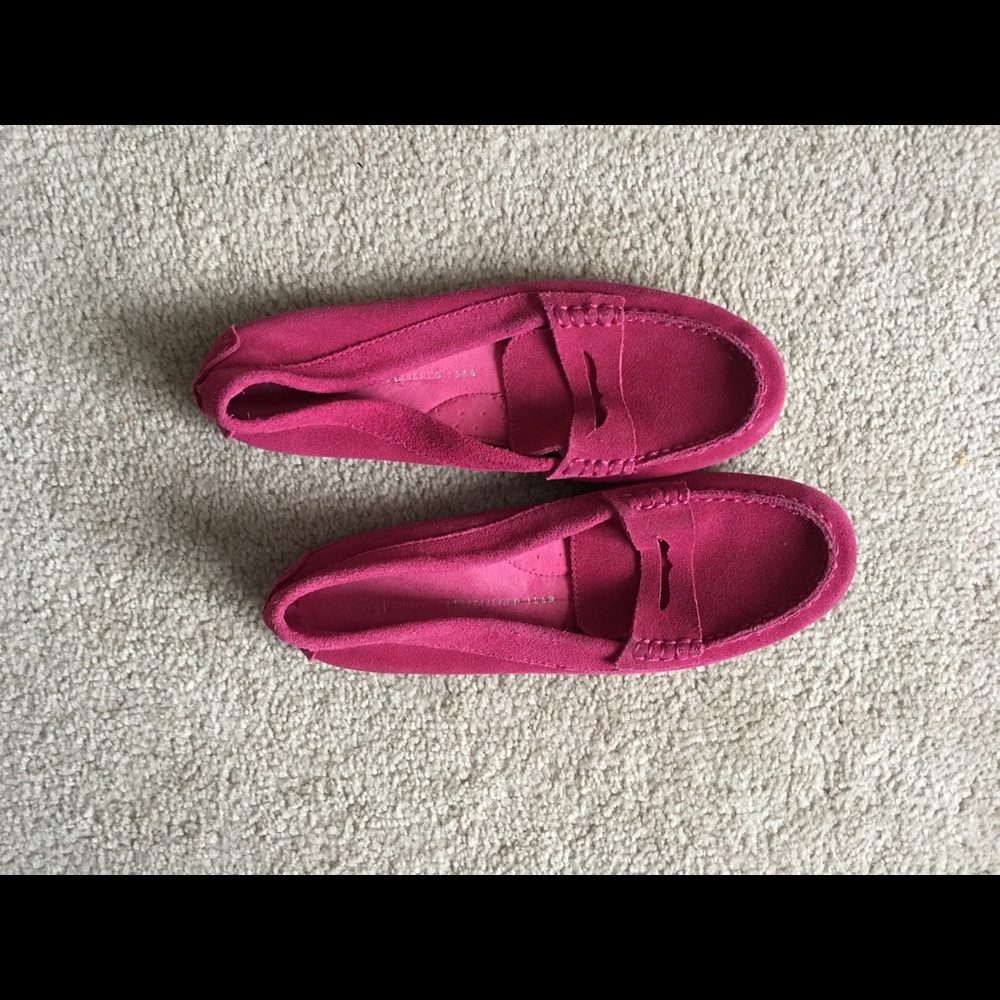 Comfy Gap Hot Pink Driving Moccasins