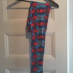 LulaRoe OS Pig Leggings