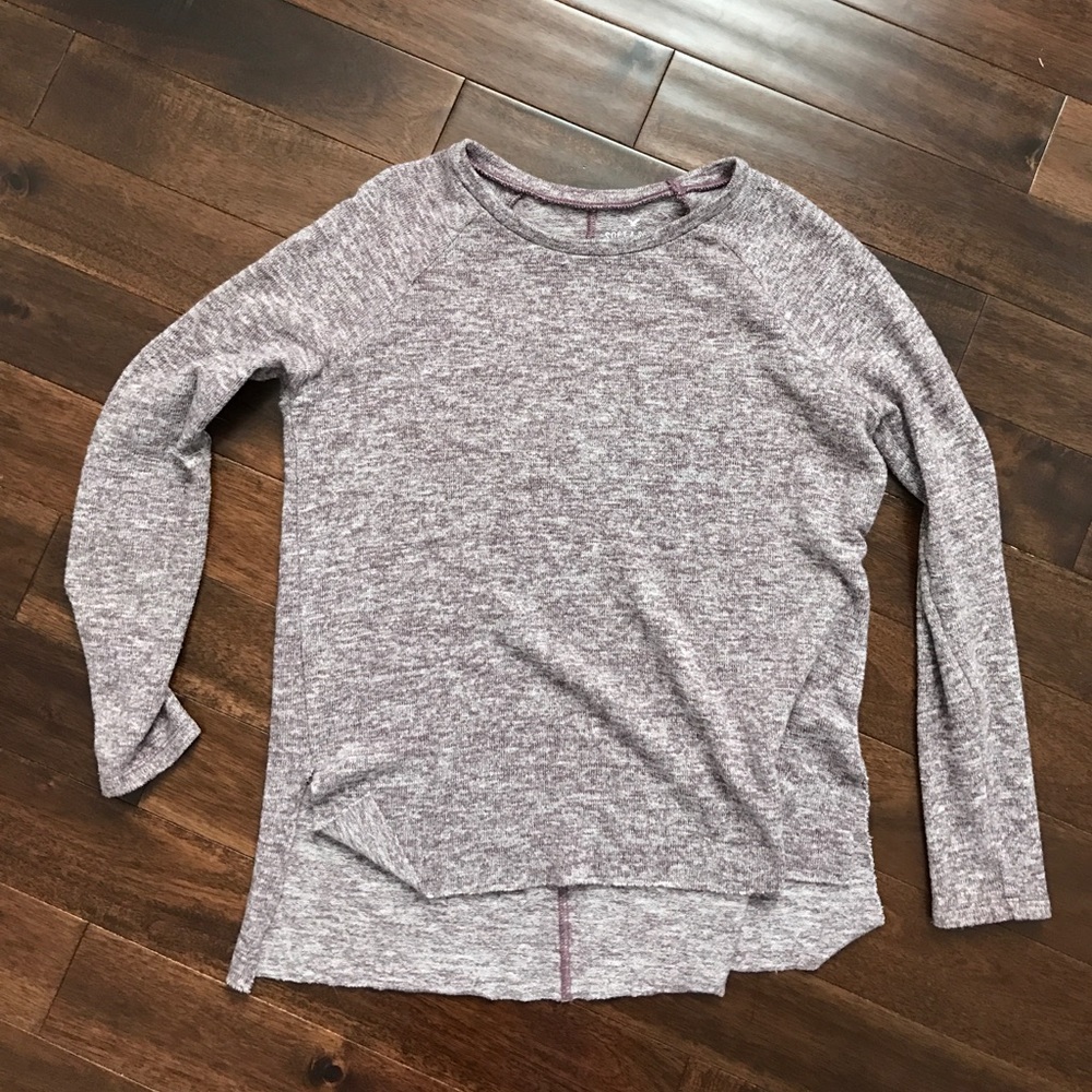 Soft and sexy plush sweater