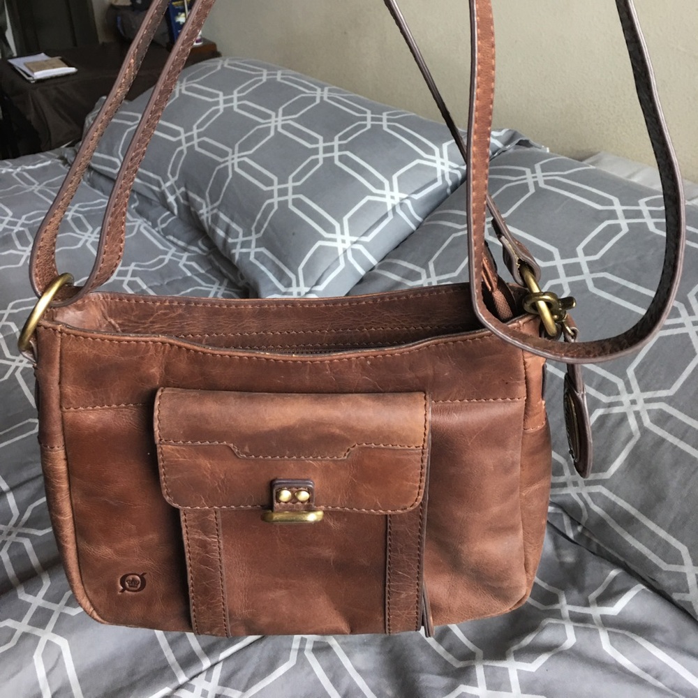 Born Brown Crossbody Bag