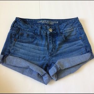 American Eagle Denim Shorties