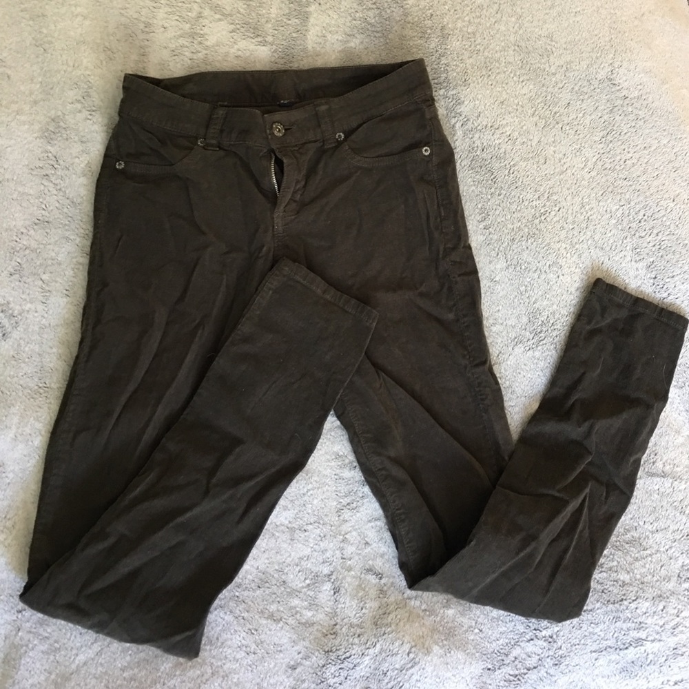 CARMAR olive corduroy pants