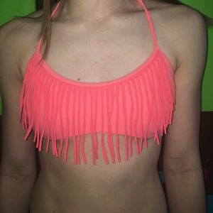 Fringe bathing suit