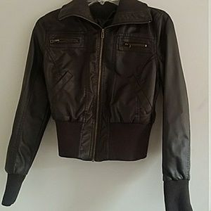 Leather jacket