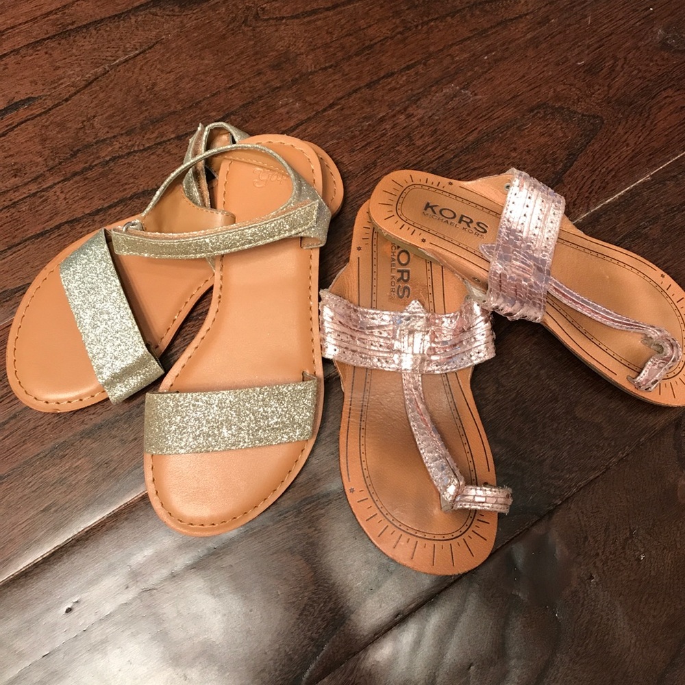 Girls' Michael Kors and Gap Sandals