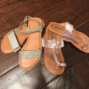 Girls' Michael Kors and Gap Sandals