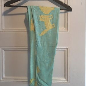 LulaRoe Cat Leggings - OS