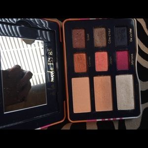 Too faced a la mode eyeshadow palette barely used