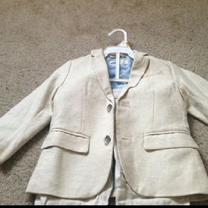 Linen boys 2pc suit