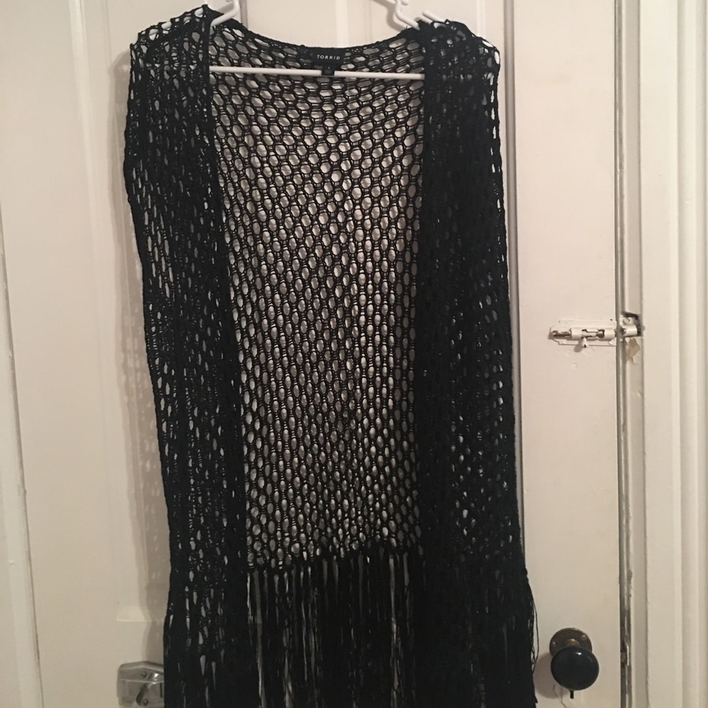 Black overshirt