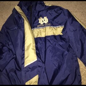 Notre Dame Windbreaker