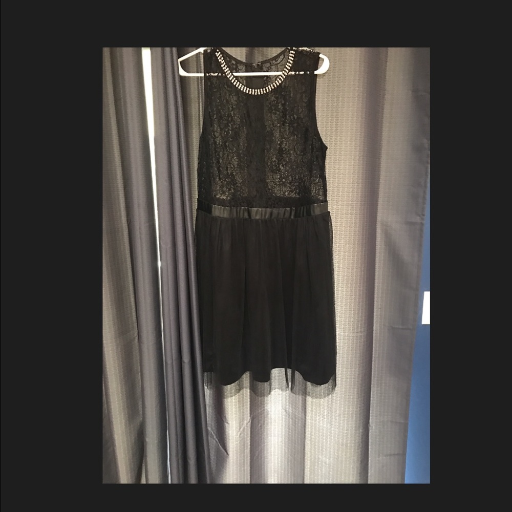 Beaded lace dress