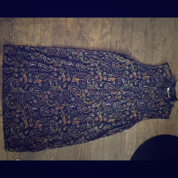 Paisley Shift Dress, new with tags! - Picture 1 of 1
