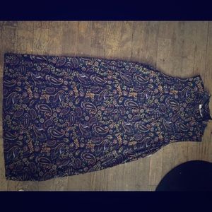 Paisley Shift Dress, new with tags!