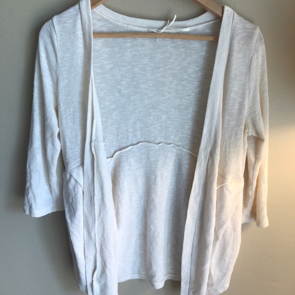 Urban Outfitters Kimchi Blue Medium Beige Cardigan