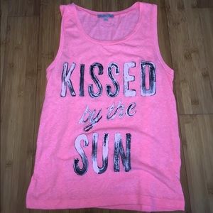 Teen girl tank top