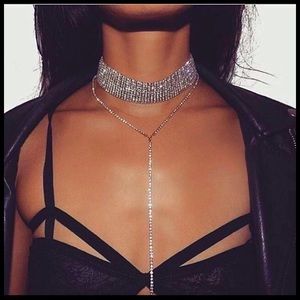 SOLD        Diamond Choker Necklace•💎