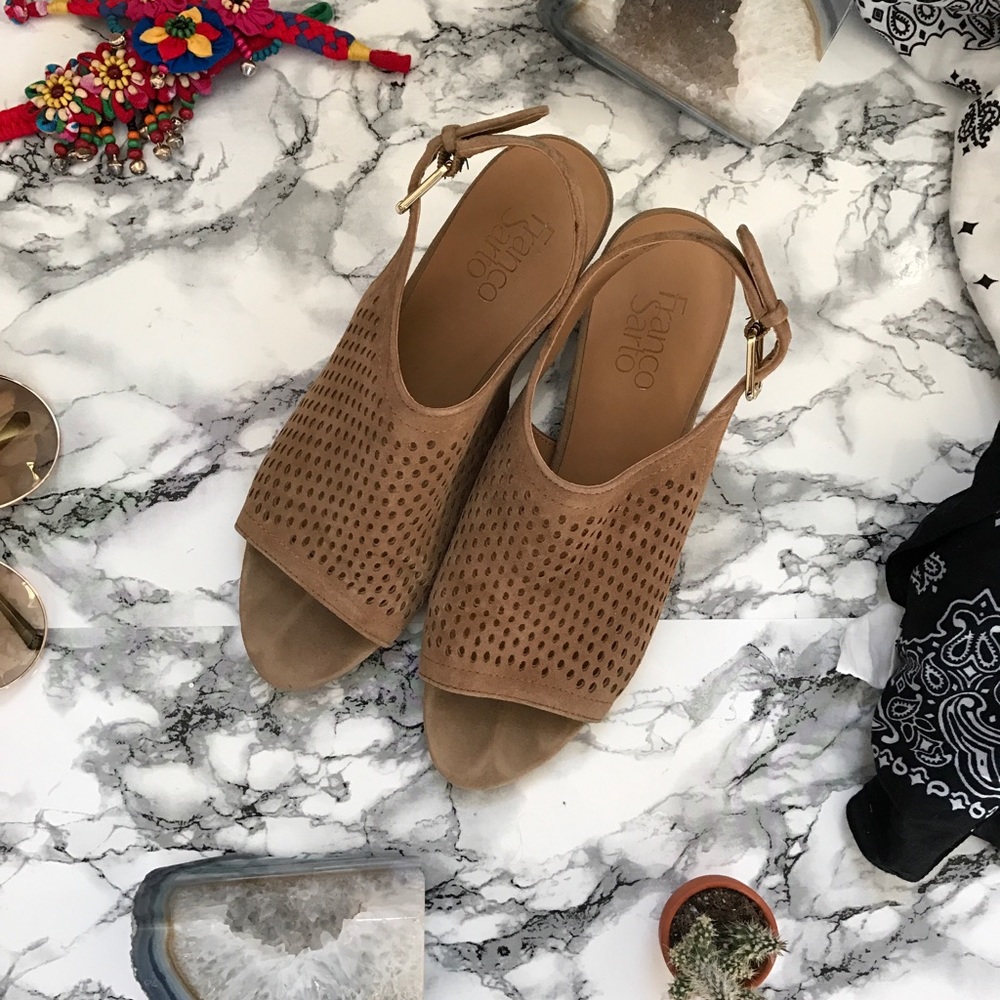 Franco Sarto Monaco 2 Peep Toe Sandal