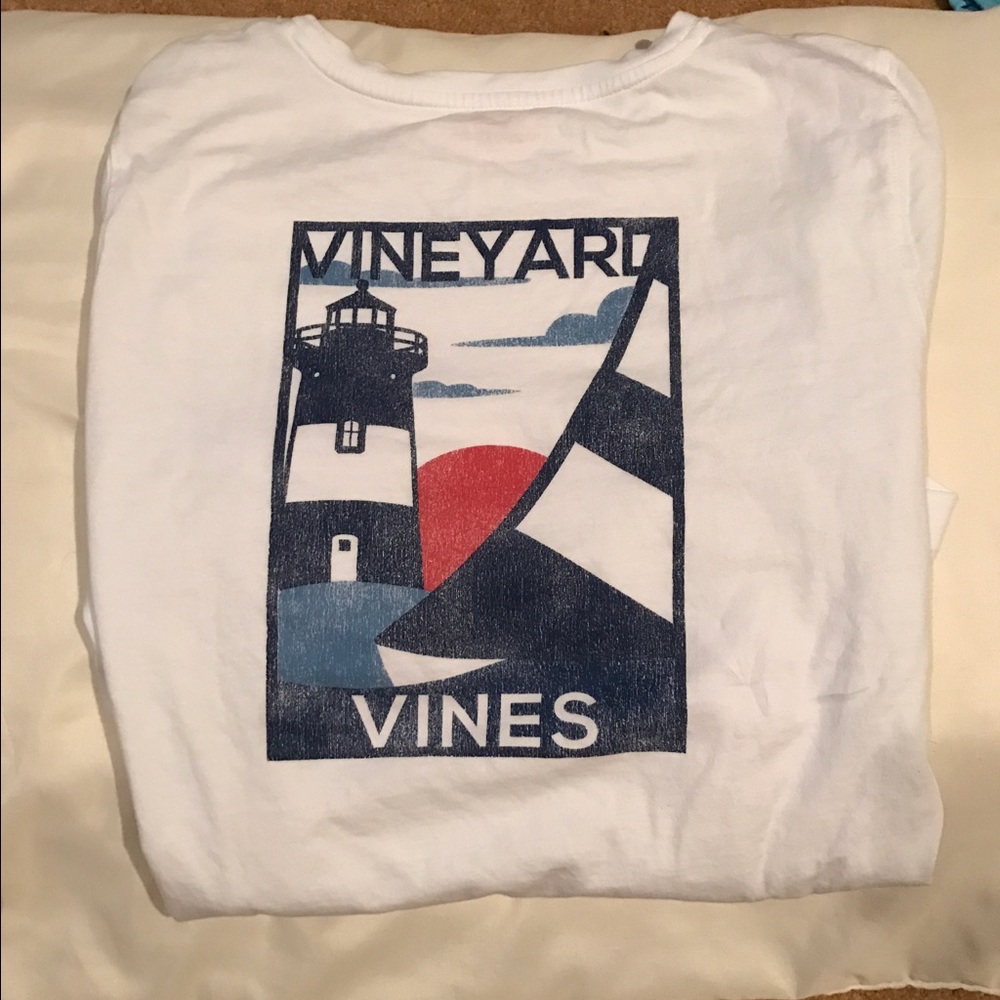 Vineyard Vines White Long-sleeve