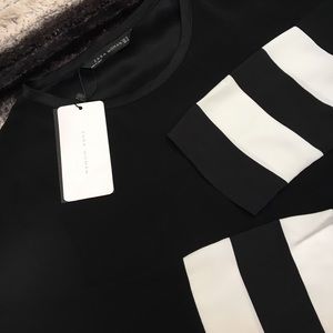 Black & White Zara Dress