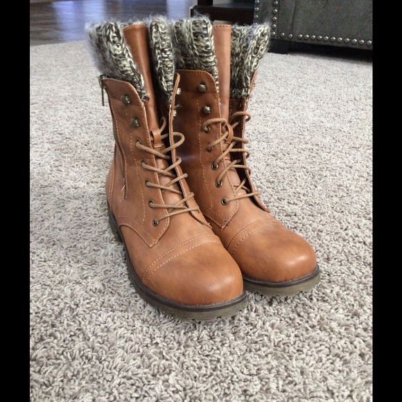 Charlotte Russe Shoes - Combat Boots