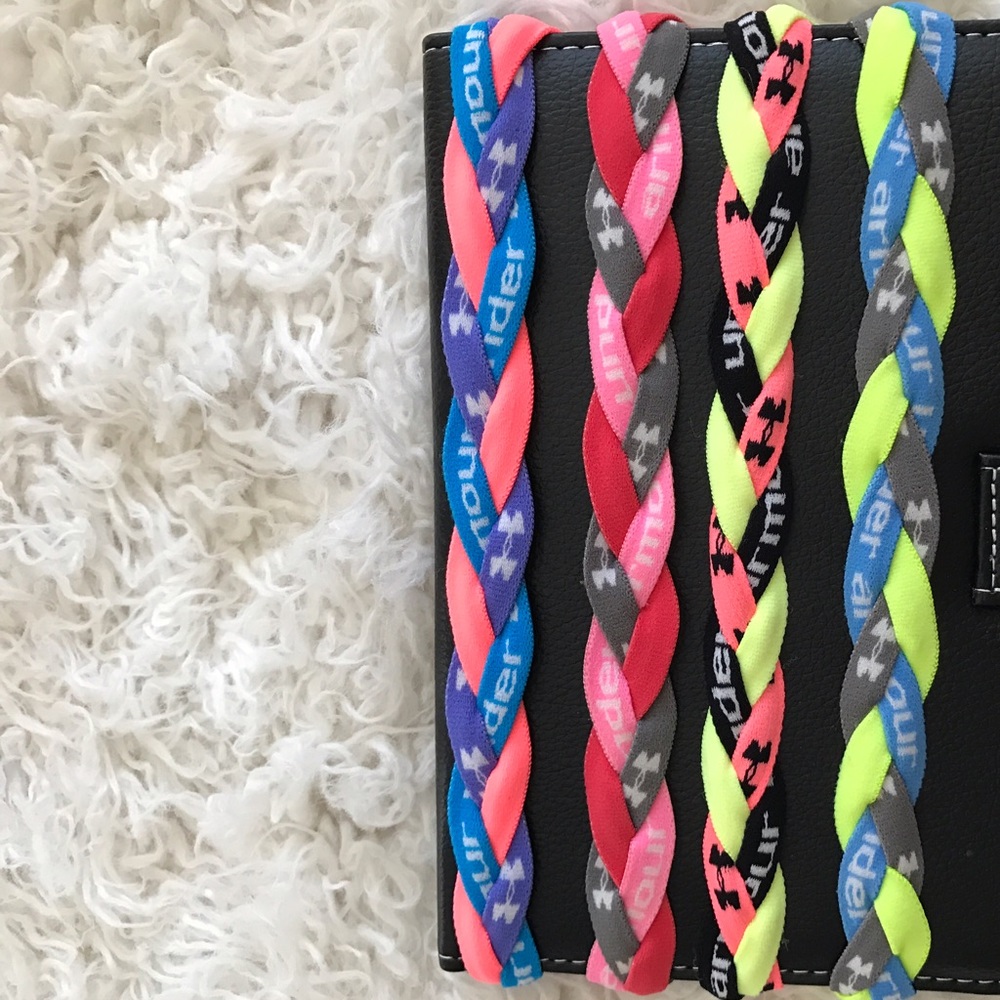 4 Braided Under Armour Headbands💕