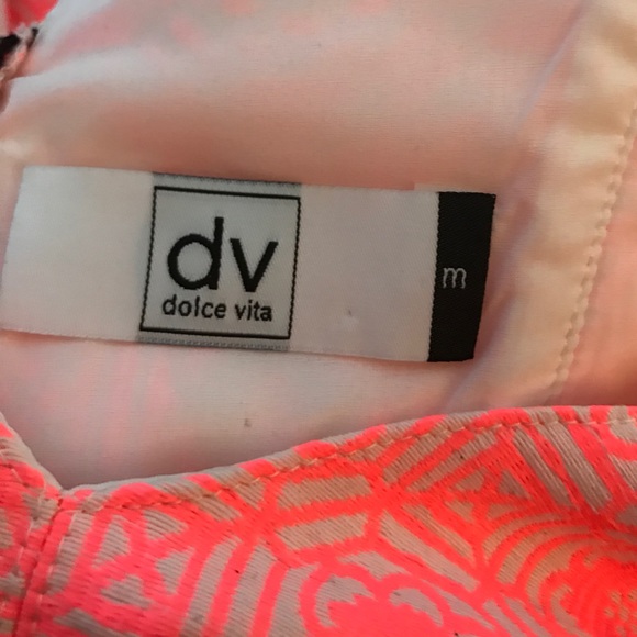 DV Dolce Vita neon peplum tank - Picture 4 of 4