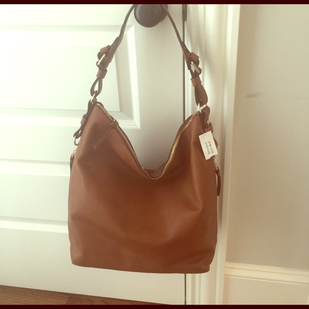 Banana Republic Brown Leather Tote