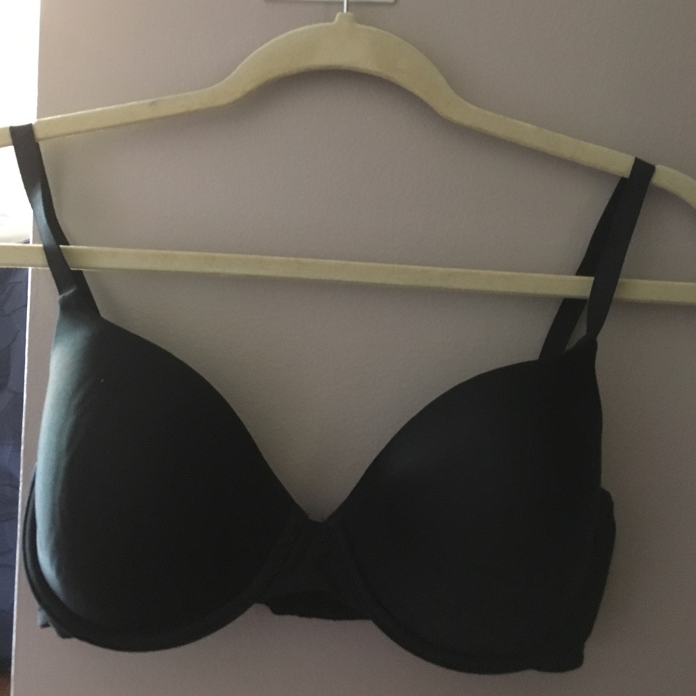 Calvin Klein Black T-shirt Bra 34D