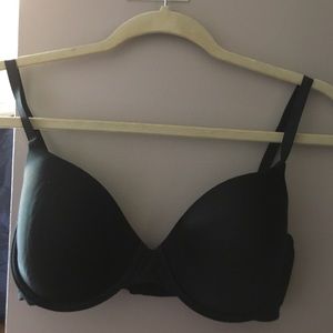 Calvin Klein Black T-shirt Bra 34D