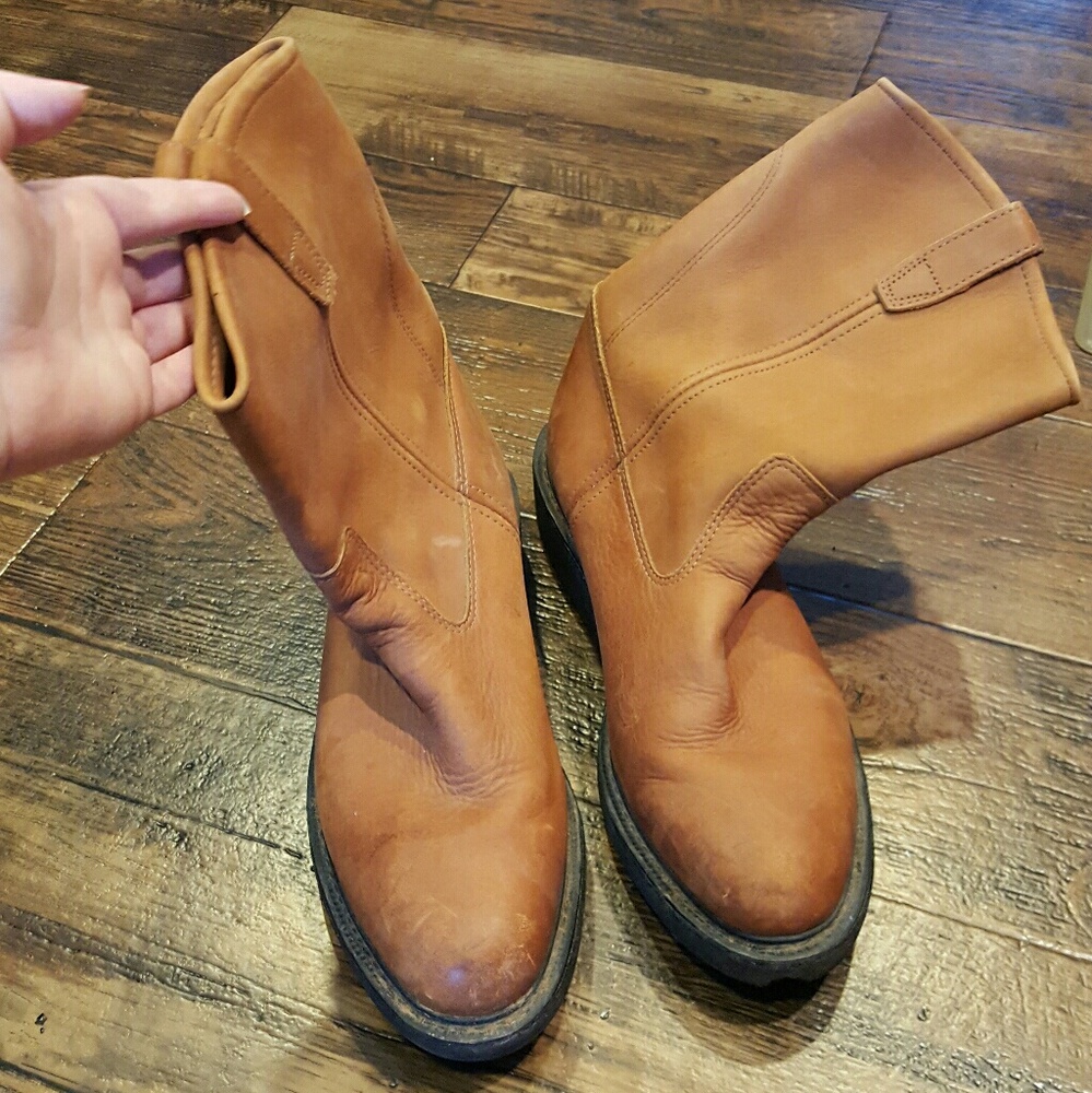 Reduced!😉 Wolverine men's leather work boots