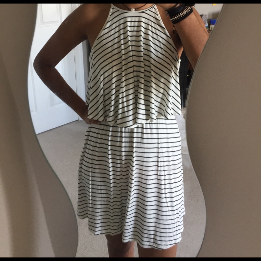 A Line Stripped dress from American Eagle