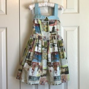 Mini Boden "Fifties Summer" dress size 5 - 6 years