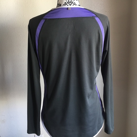 Ladies Nike l/s Dri-Fit shirt sz LGUC - Picture 2 of 7