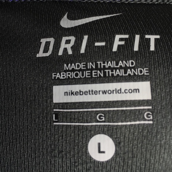 Ladies Nike l/s Dri-Fit shirt sz LGUC - Picture 6 of 7