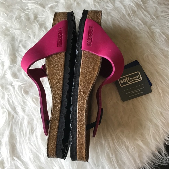 NIB Birkenstock Gizeh soft footbed leather sandal - Picture 2 of 5