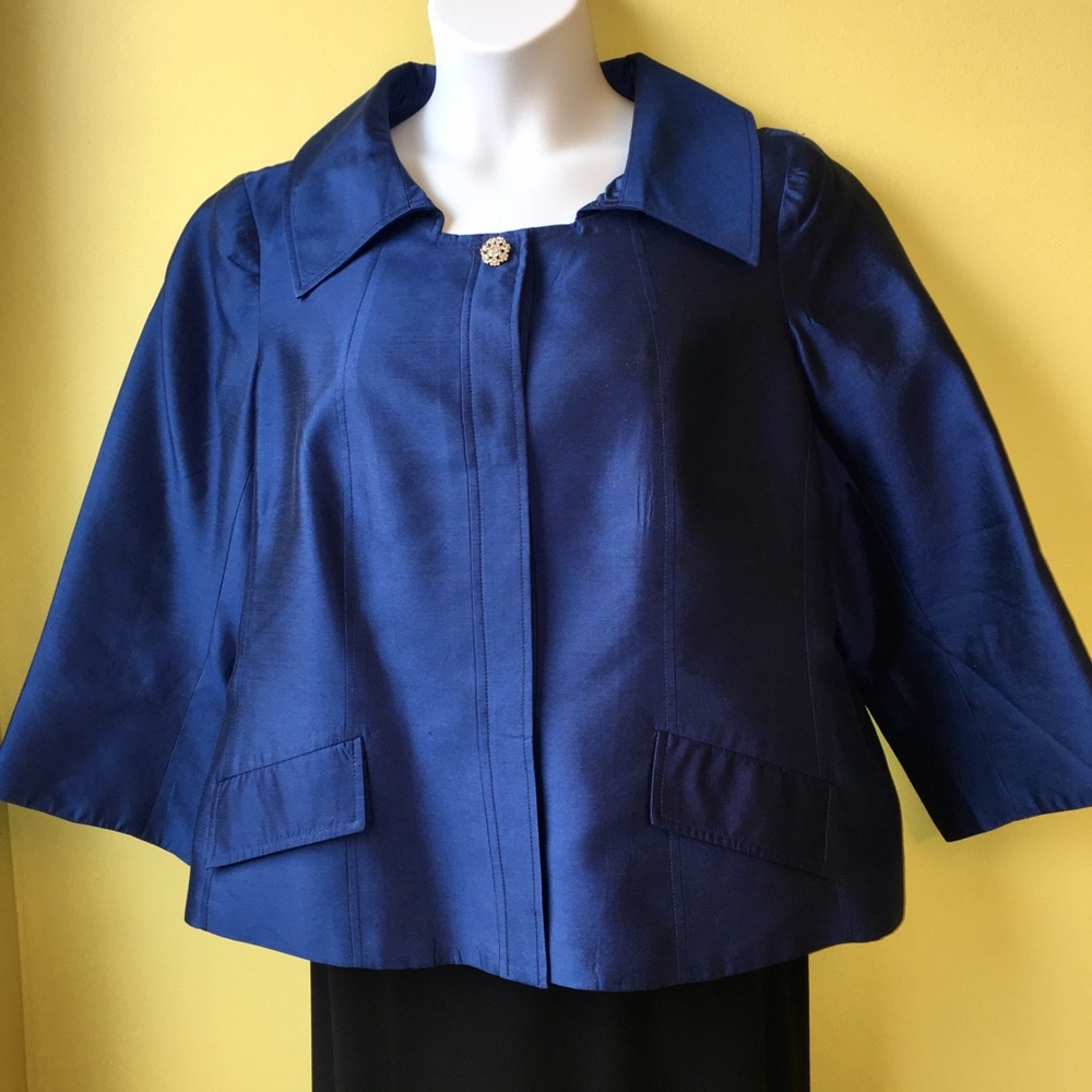 💥Victor Costa royal blue evening jacket