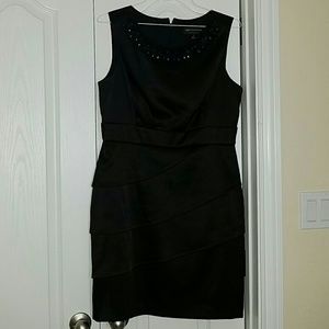 Black dress perfect  for a wedding or a coquetel