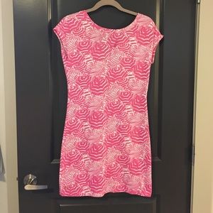 Lilly Pulitzer Dress - pink umbrella print